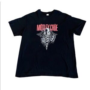 MOTLEY CRUE  Black T-Shirt Unisex